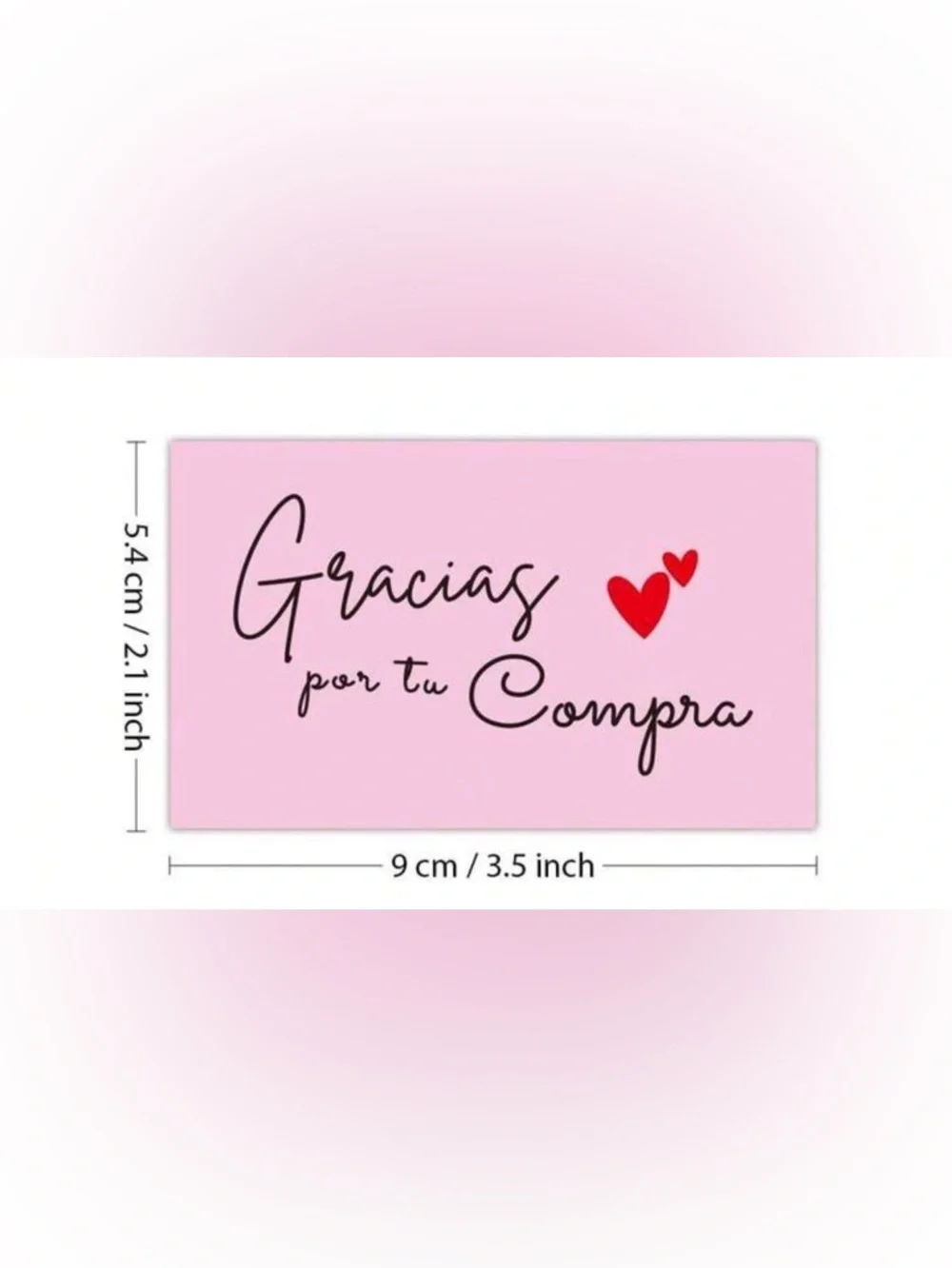 🌈 “Gracias Por Tu Compra” 10 pcs cards